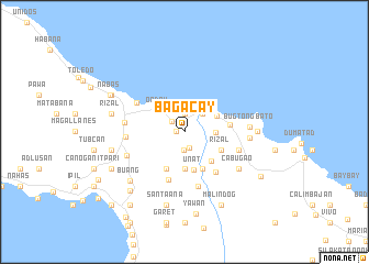 map of Bagacay