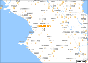 map of Bagacay