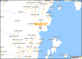 map of Bagacay