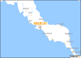 map of Bagacay
