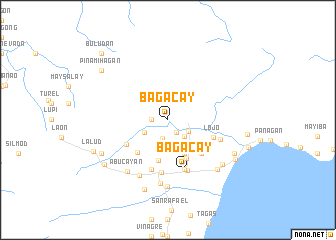 map of Bagacay