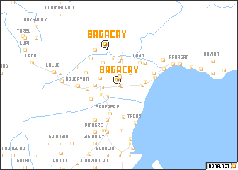 map of Bagacay