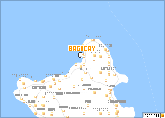 map of Bagacay