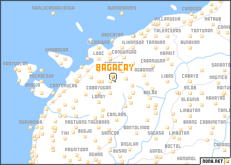 map of Bagacay