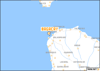 map of Bagacay