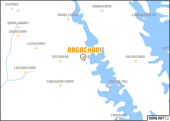 map of Bagāchari