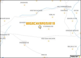 map of Bagachka Pervaya