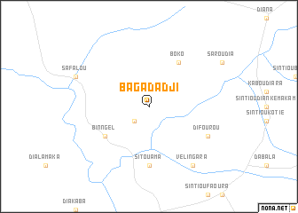 map of Bagadadji