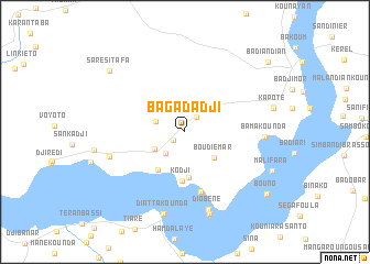 map of Bagadadji