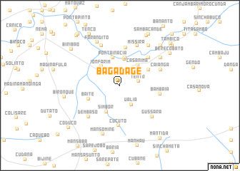 map of Bagadage