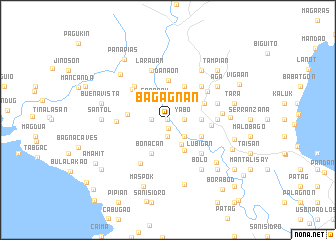 map of Bagagñan