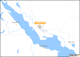 map of Bagaha