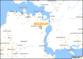 map of Bagahupi