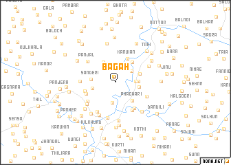 map of Bagāh