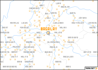 map of Bagalay