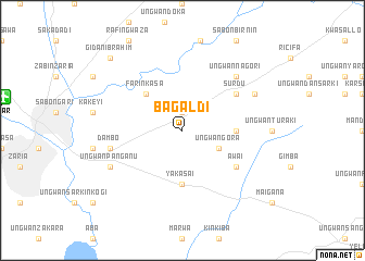 map of Bagaldi