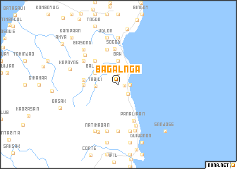 map of Bagalnga