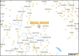 map of Bagalongon