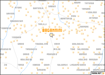 map of Bagamnini