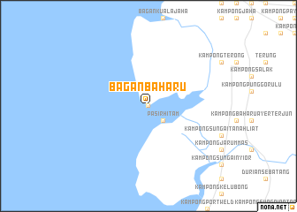 map of Bagan Baharu