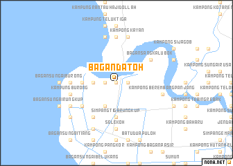 map of Bagan Datoh