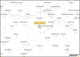 map of Bagané