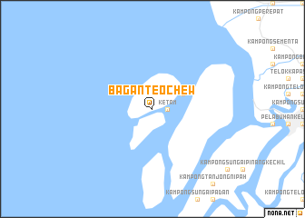 map of Bagan Teochew