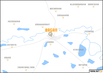 map of Bagan
