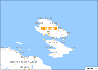 map of Bagaram