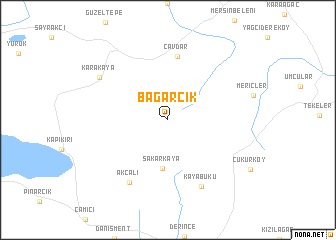 map of Bağarcık