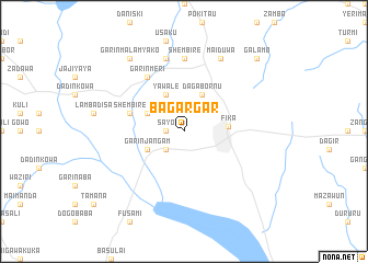 map of Bagargar