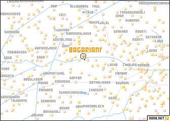 map of Bagariāni