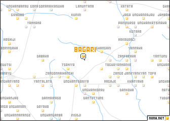 map of Bagari
