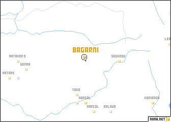 map of Bagarni