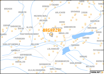 map of Bagarzai