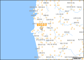 map of Bagar