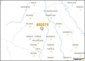 map of Bagata