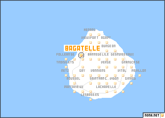 map of Bagatelle