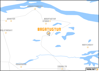 map of Baga Tugtun