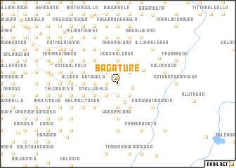 map of Bagature