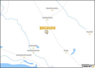 map of Bagaura