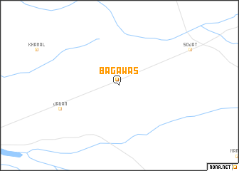 map of Bāgāwās