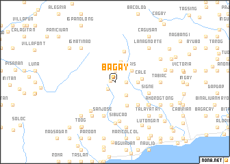 map of Bagay