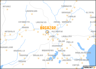 map of Bagazar