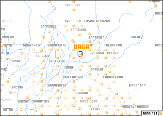 map of Baga