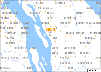 map of Baga