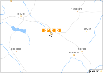 map of Bāgbahra