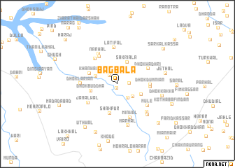 map of Bāg Bāla