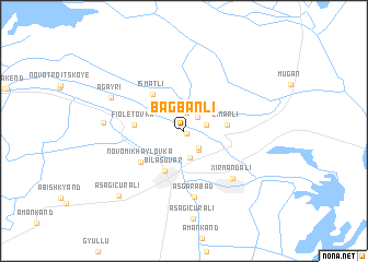 map of Bağbanlı