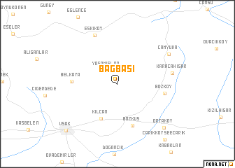 map of Bağbaşı